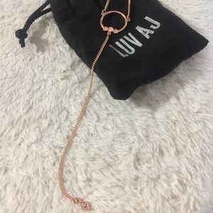 Luv Aj Jewelry - LUV AJ ROSE GOLD lariat necklace Luv Aj Jewelry - LUV AJ ROSE GOLD lariat necklace